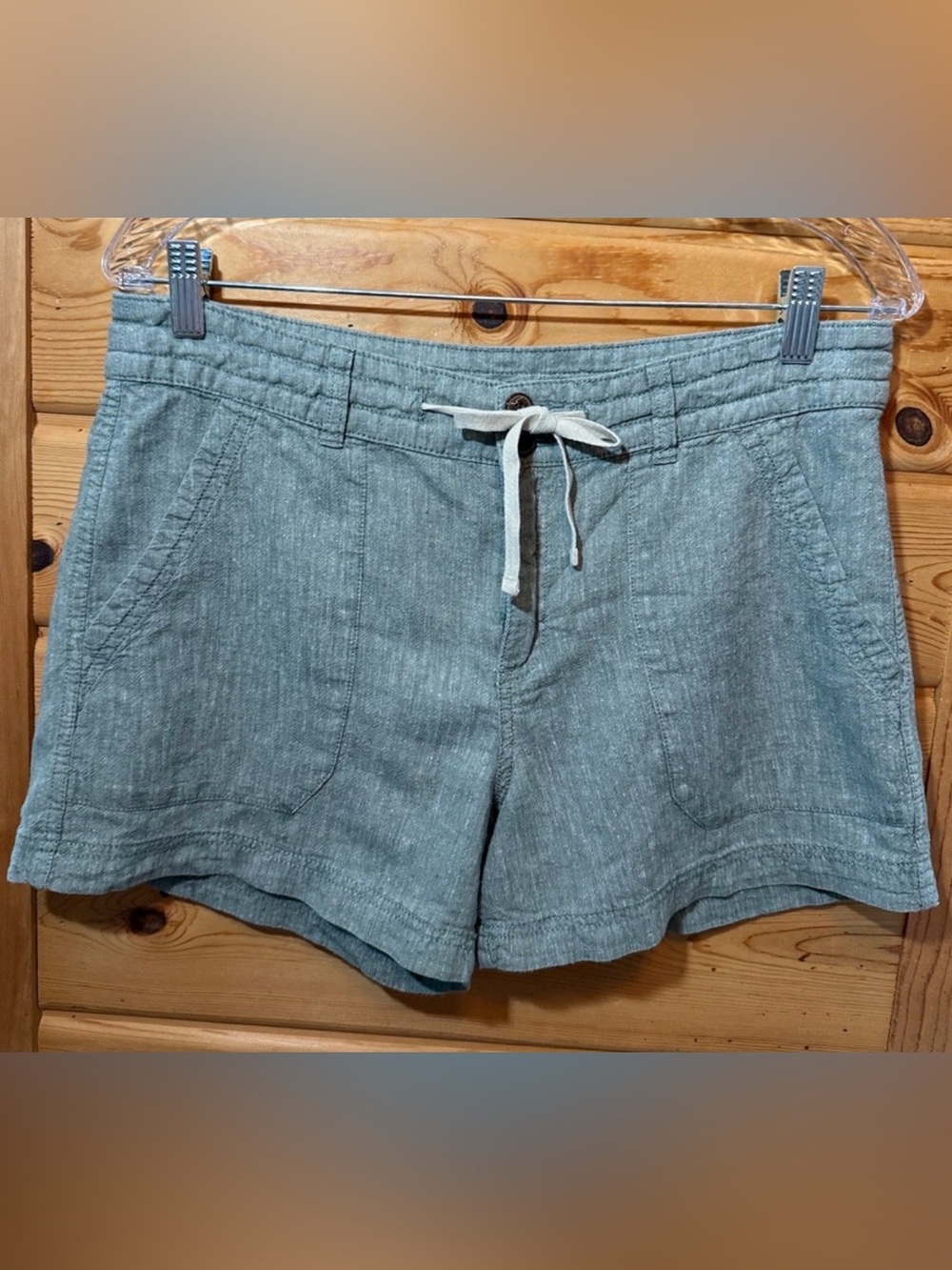 Patagonia Women's Hemp Blend Drawstring Shorts - Sage Size 8